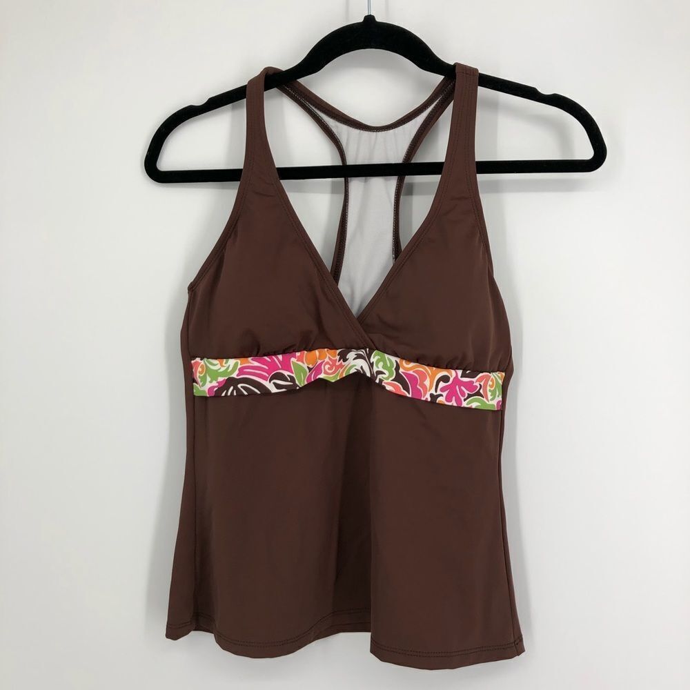 ‎ATHENA Swimwear Racerback Tankini Top